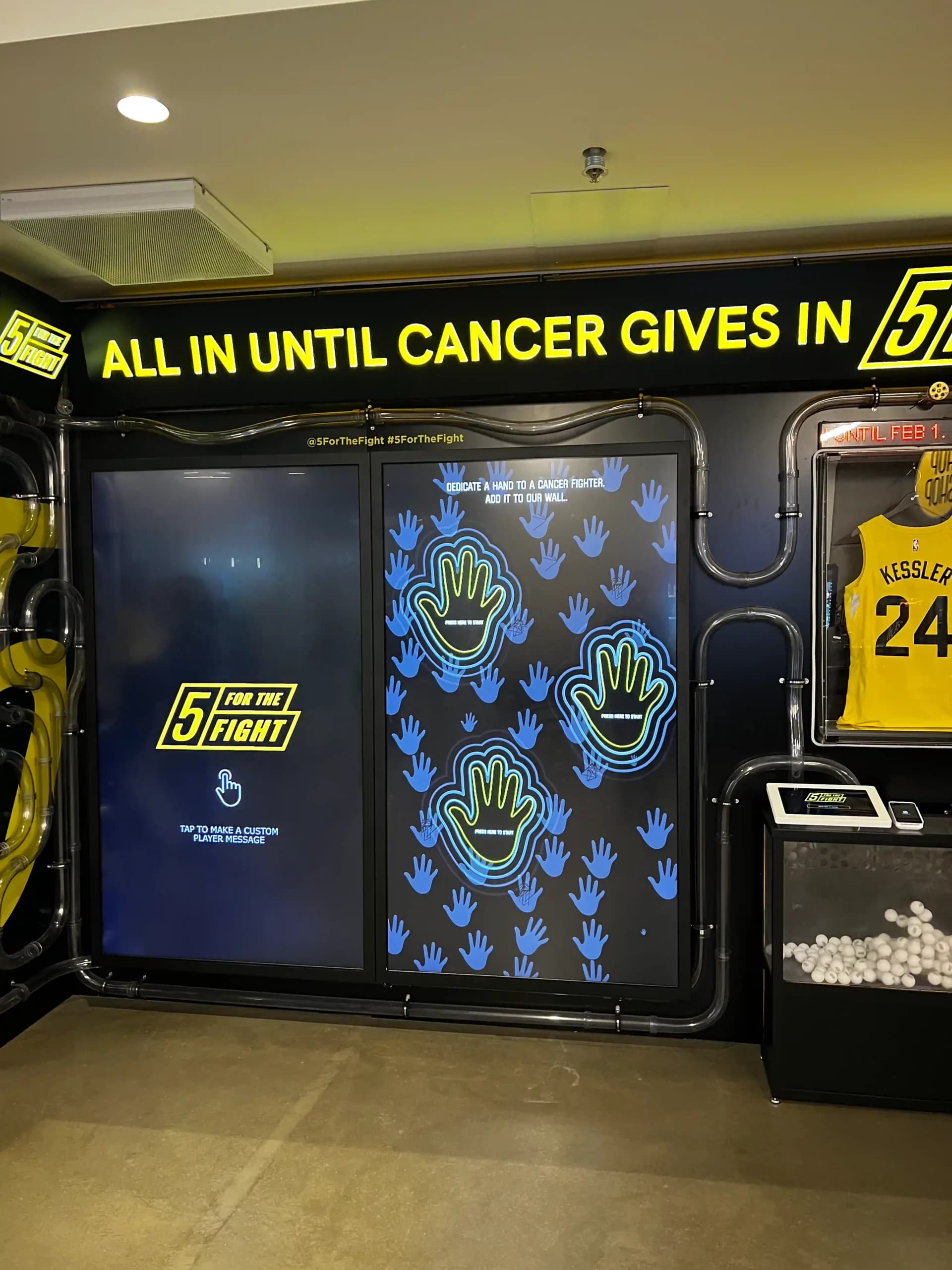 Delta Center carousel panel Delta Center carousel panel