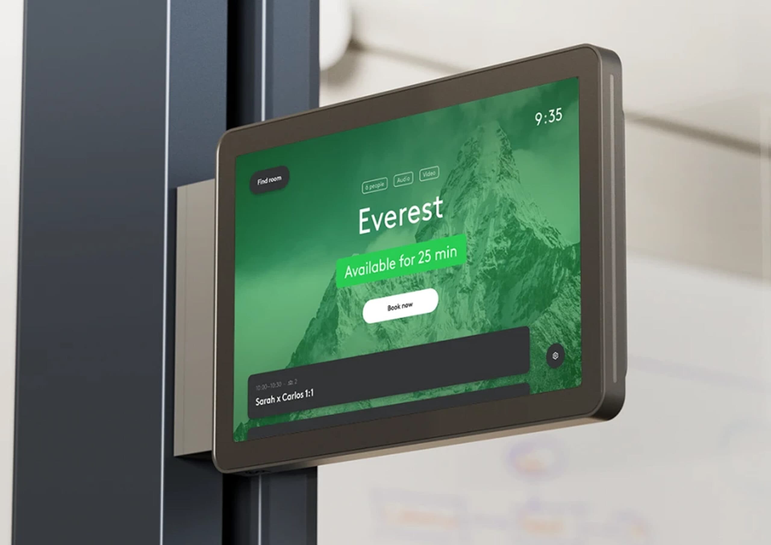 Tempe Co-Working Screens: Room Booking, Schedules, and Announcements Tempe Co-Working Screens: Room Booking, Schedules, and Announcements